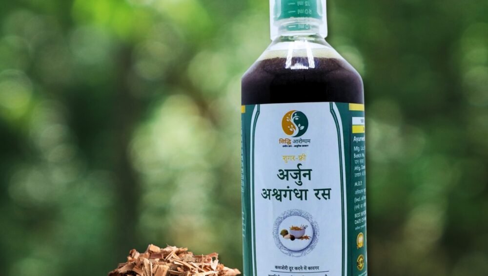 Arjun Bark+Siddhi Aagroya-Arjun-Ashwagandha-Juice